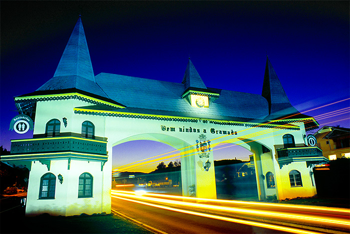 Pórtico de entrada de Gramado